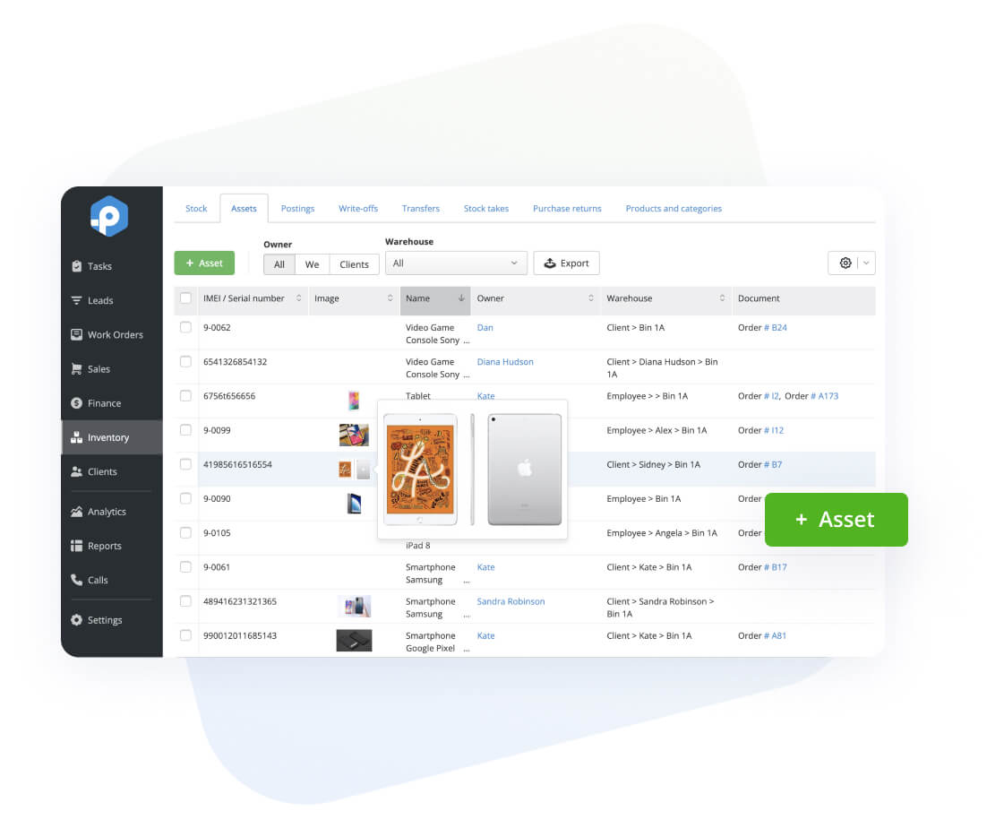 screenshot of RO App